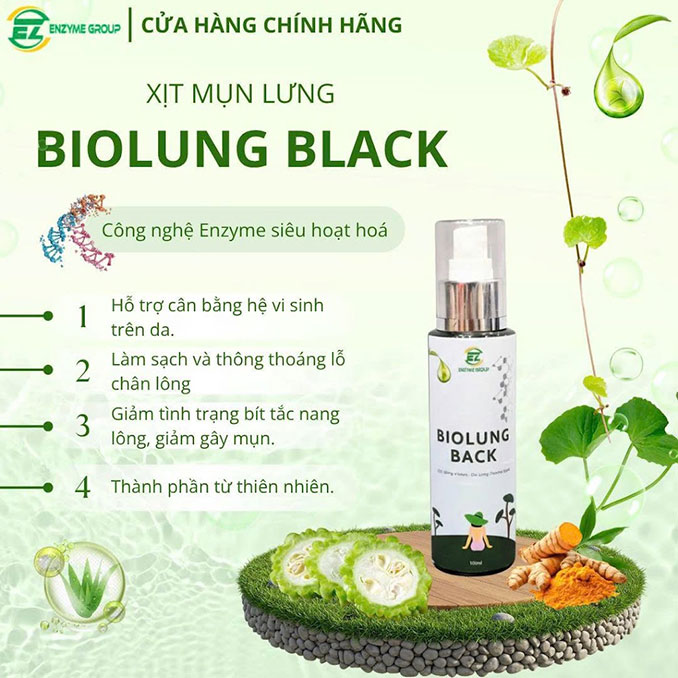 Biolung Back Cân Bằng Vi Sinh