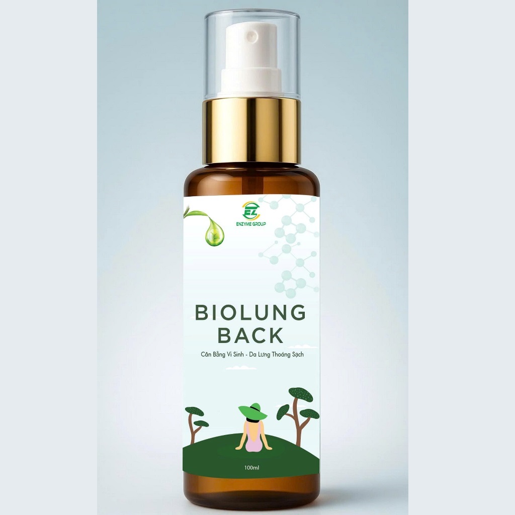Xịt mụn da lưng Biolung Back